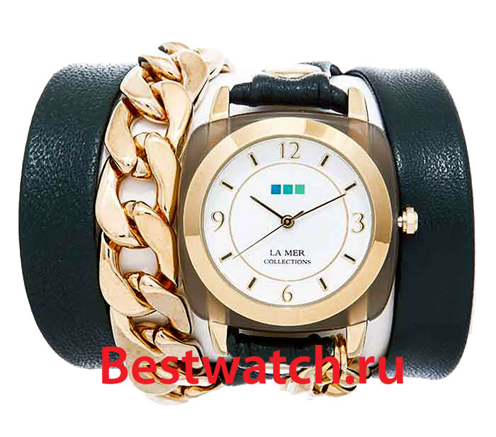 Часы La Mer С цепочками и подвесками LMMULTIACE004